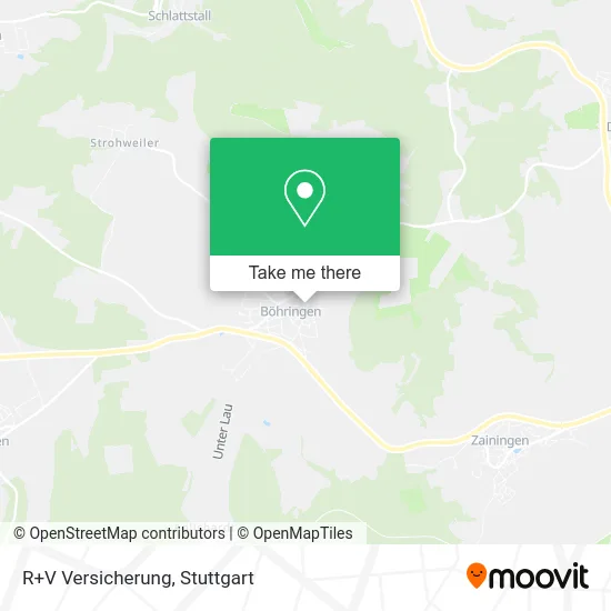 R+V Versicherung map