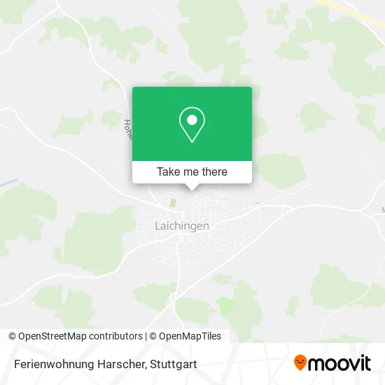 Карта Ferienwohnung Harscher