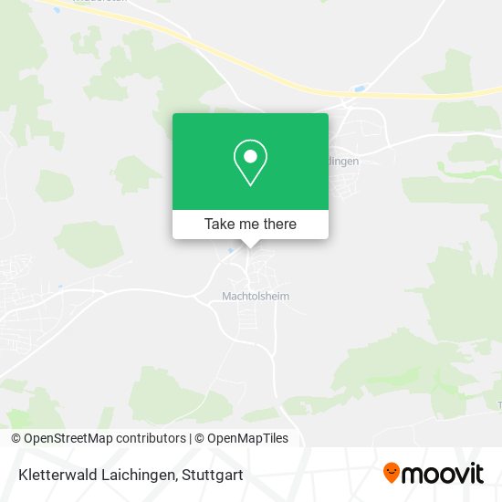 Карта Kletterwald Laichingen