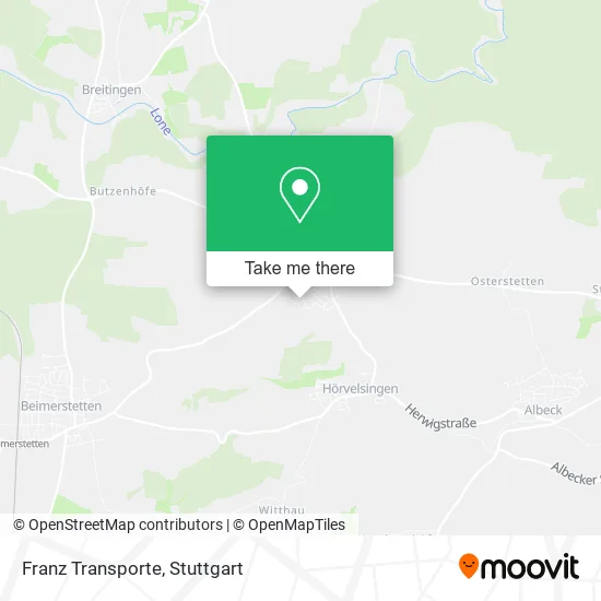 Карта Franz Transporte