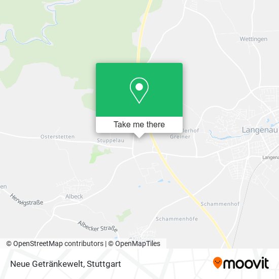 Neue Getränkewelt map