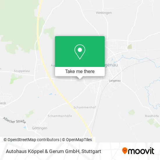 Карта Autohaus Köppel & Gerum GmbH