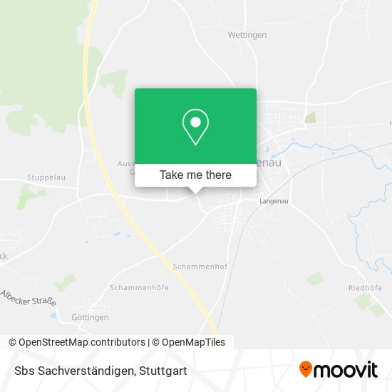 Карта Sbs Sachverständigen