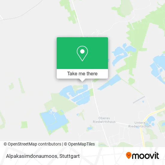 Карта Alpakasimdonaumoos