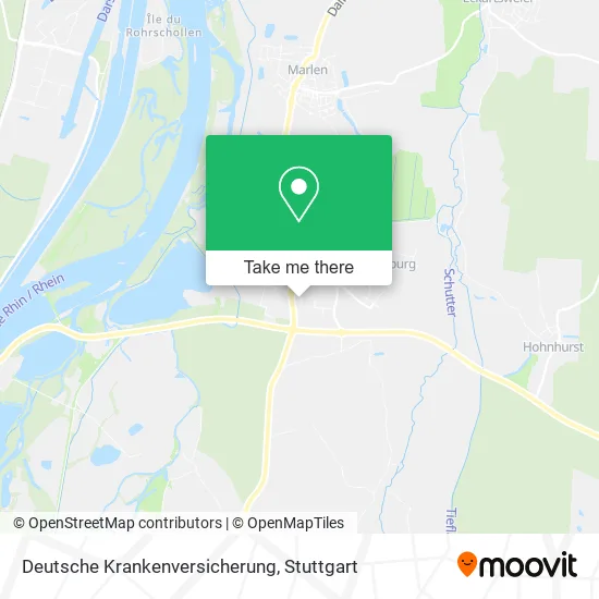 Карта Deutsche Krankenversicherung