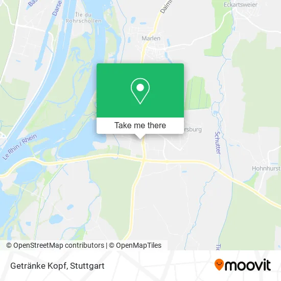 Карта Getränke Kopf