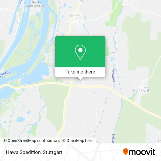 Карта Hawa Spedition