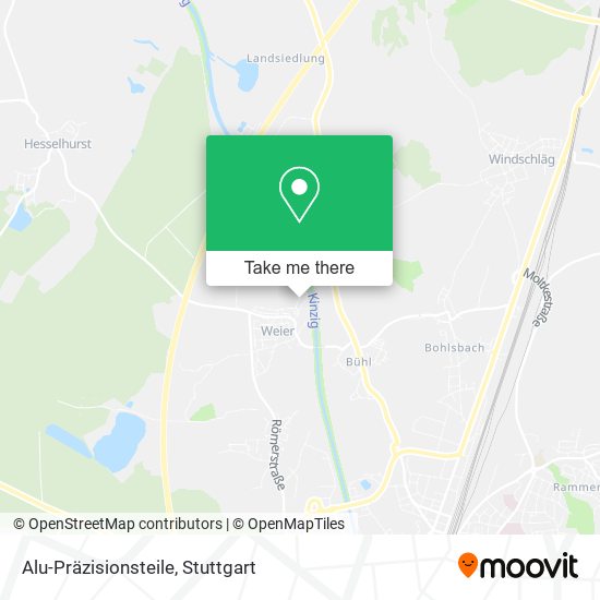 Alu-Präzisionsteile map