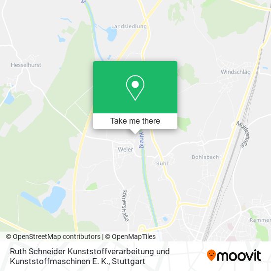 Ruth Schneider Kunststoffverarbeitung und Kunststoffmaschinen E. K. map
