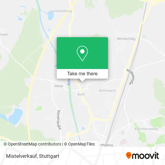 Карта Mistelverkauf