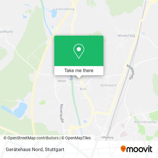 Gerätehaus Nord map