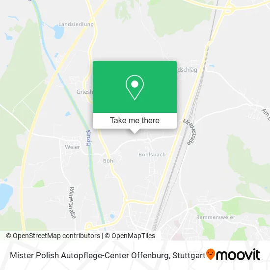 Карта Mister Polish Autopflege-Center Offenburg