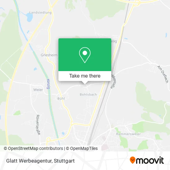 Карта Glatt Werbeagentur