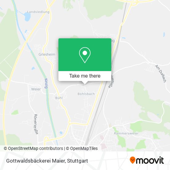 Gottwaldsbäckerei Maier map