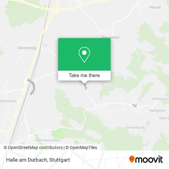 Карта Halle am Durbach