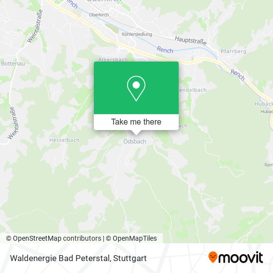 Карта Waldenergie Bad Peterstal