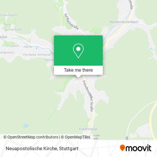 Neuapostolische Kirche map