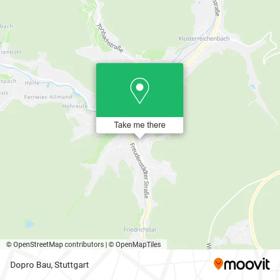 Карта Dopro Bau