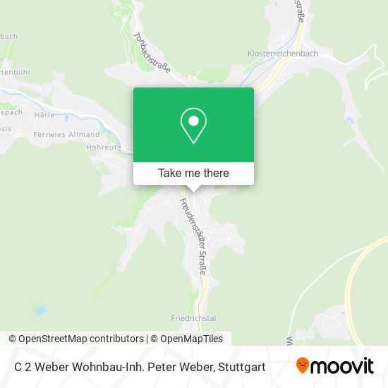 Карта C 2 Weber Wohnbau-Inh. Peter Weber
