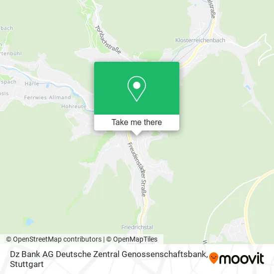 Карта Dz Bank AG Deutsche Zentral Genossenschaftsbank