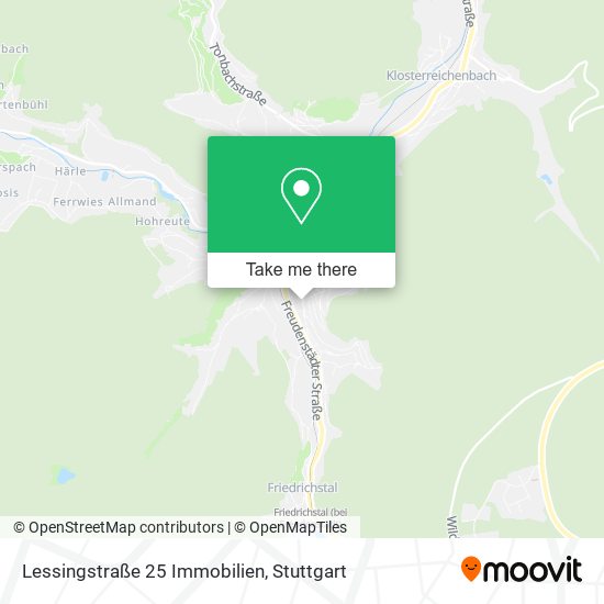 Lessingstraße 25 Immobilien map