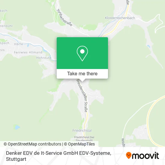 Карта Denker EDV de It-Service GmbH EDV-Systeme