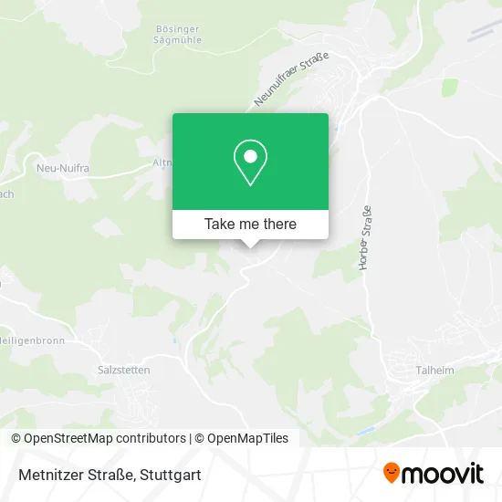 Карта Metnitzer Straße