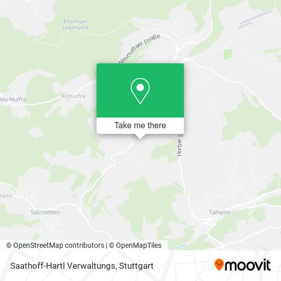 Saathoff-Hartl Verwaltungs map