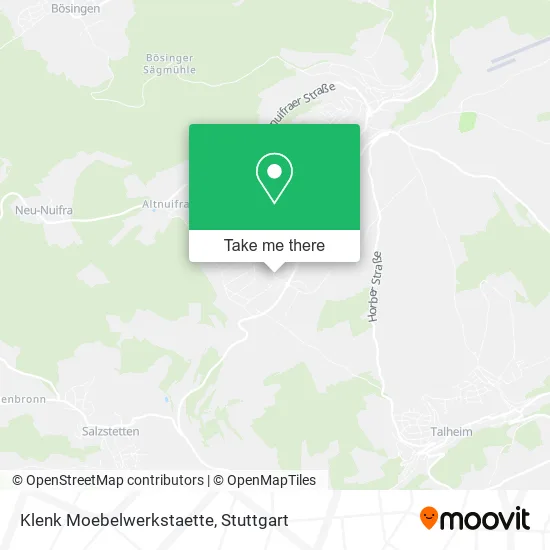 Карта Klenk Moebelwerkstaette