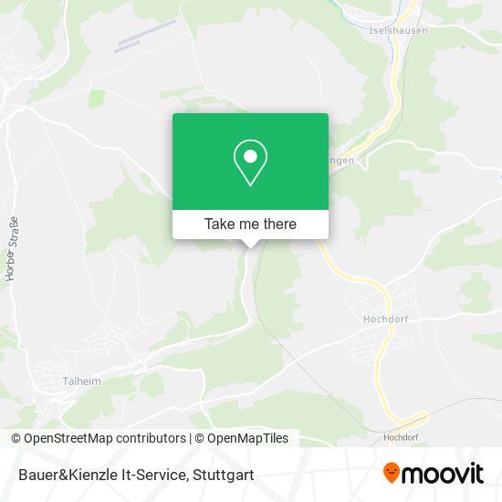 Bauer&Kienzle It-Service map