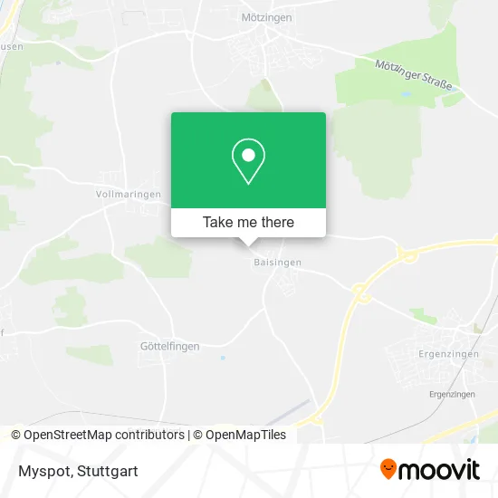 Карта Myspot