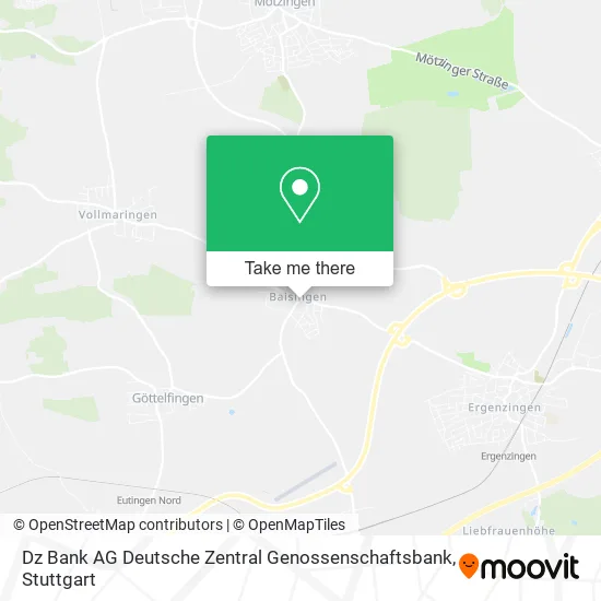 Карта Dz Bank AG Deutsche Zentral Genossenschaftsbank