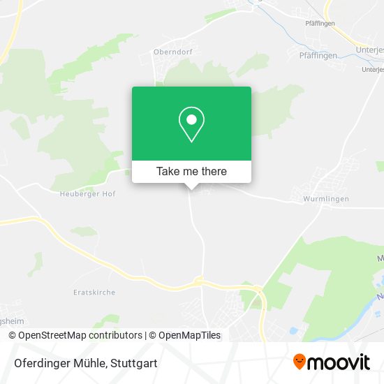 Oferdinger Mühle map