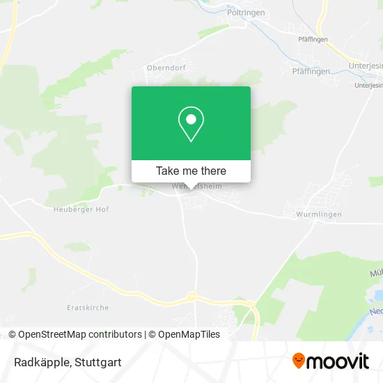 Карта Radkäpple