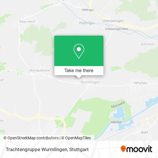 Карта Trachtengruppe Wurmlingen
