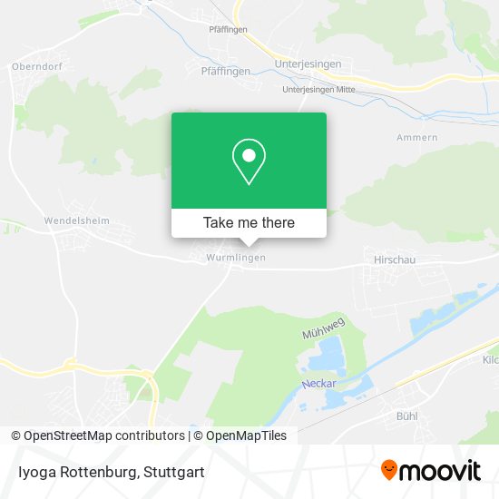 Iyoga Rottenburg map