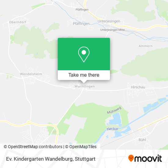 Ev. Kindergarten Wandelburg map