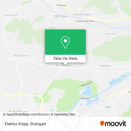 Карта Elektro Kopp