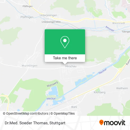 Карта Dr.Med. Soeder Thomas