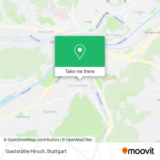 Карта Gaststätte Hirsch