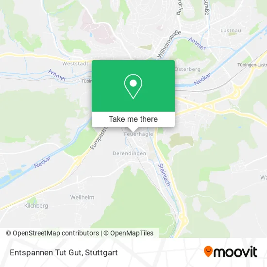 Карта Entspannen Tut Gut