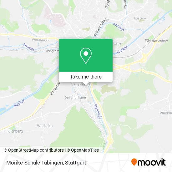 Карта Mörike-Schule Tübingen