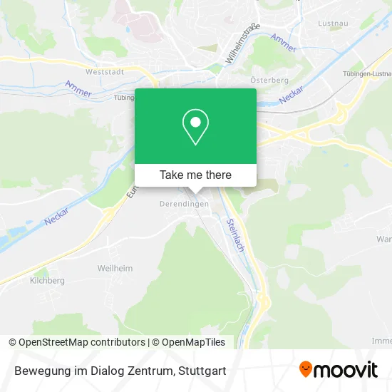 Bewegung im Dialog Zentrum map