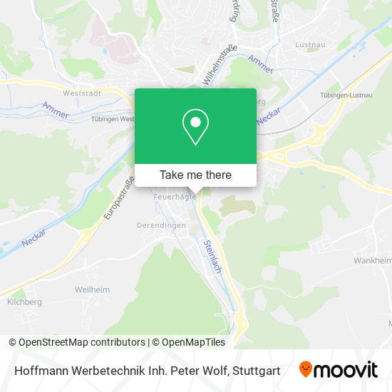 Карта Hoffmann Werbetechnik Inh. Peter Wolf