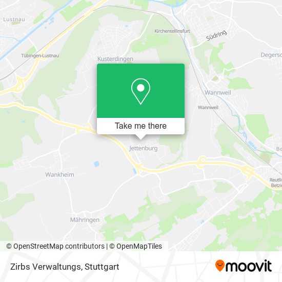 Zirbs Verwaltungs map