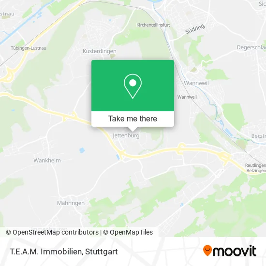 Карта T.E.A.M. Immobilien
