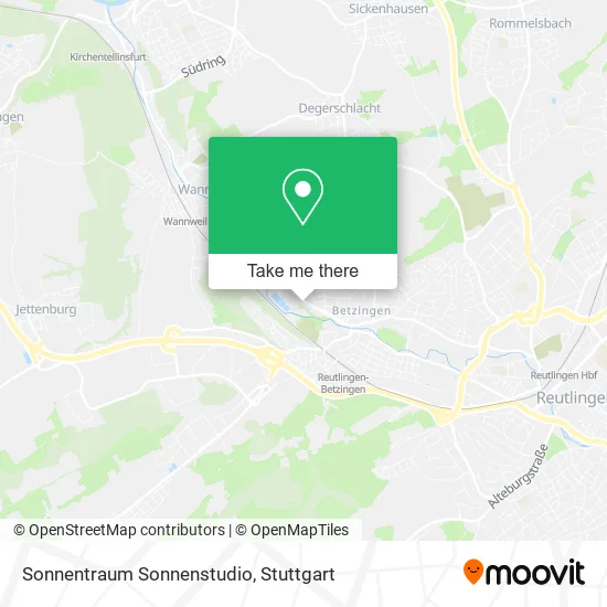 Карта Sonnentraum Sonnenstudio