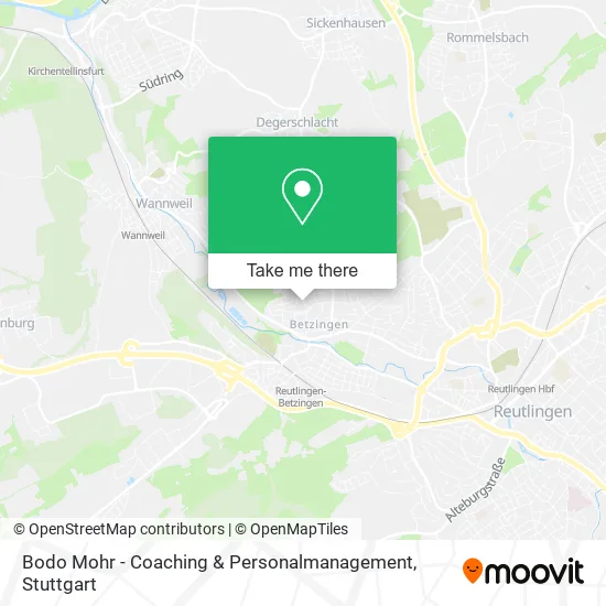 Карта Bodo Mohr - Coaching & Personalmanagement
