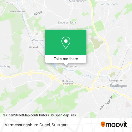 Карта Vermessungsbüro Gugel