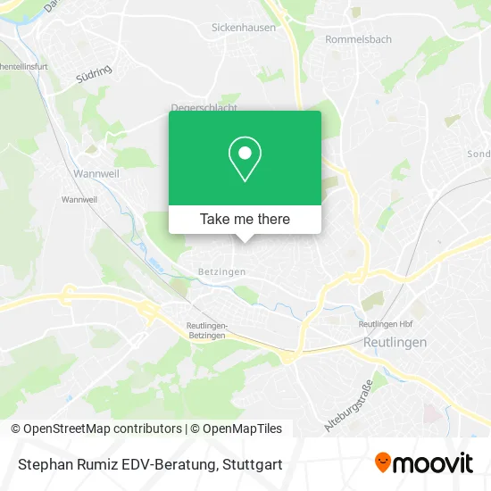 Карта Stephan Rumiz EDV-Beratung